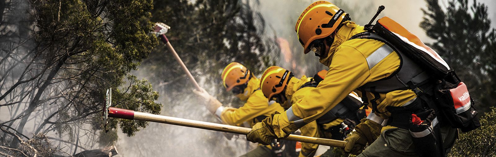 Wildland fire gear, tools and equipment for wildland firefighters