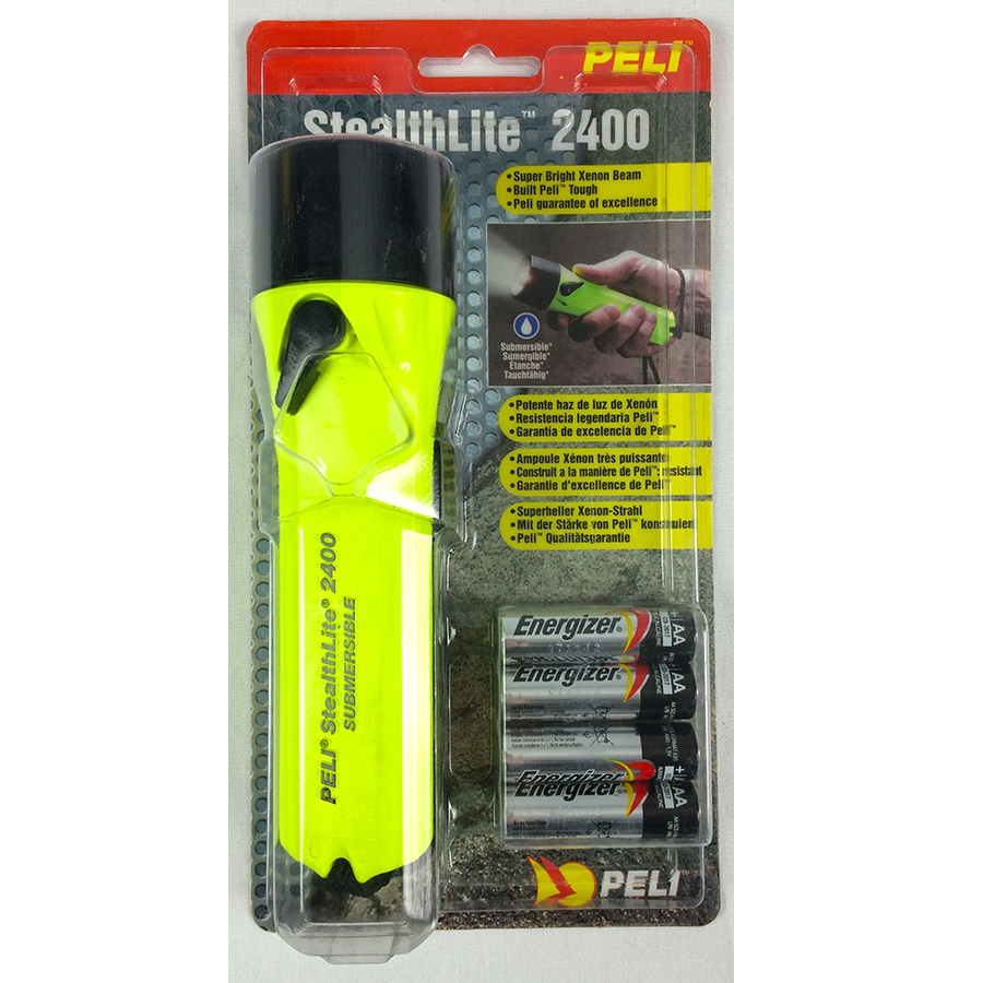 Xenon Flashlight Peli 2400 3