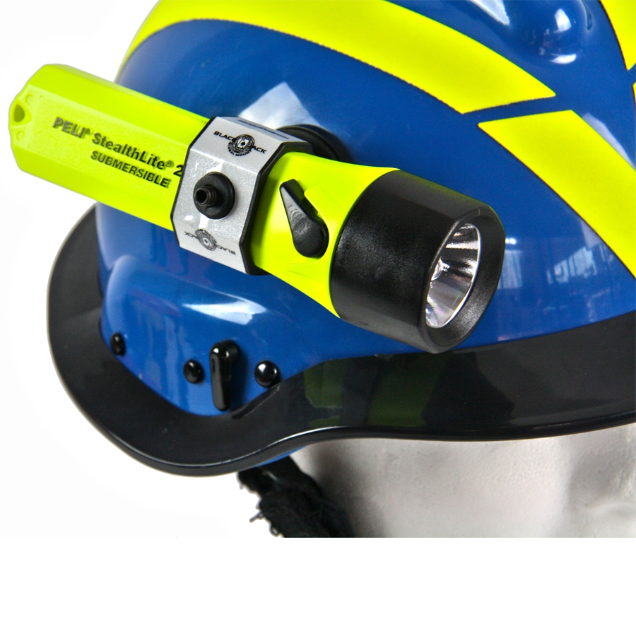 Firefighter Helmet Flashlight Peli 2460 1
