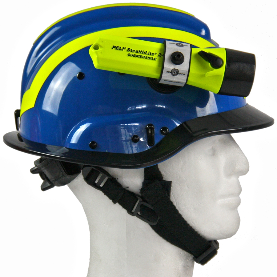 Firefighter Helmet Flashlight Peli 2460 2