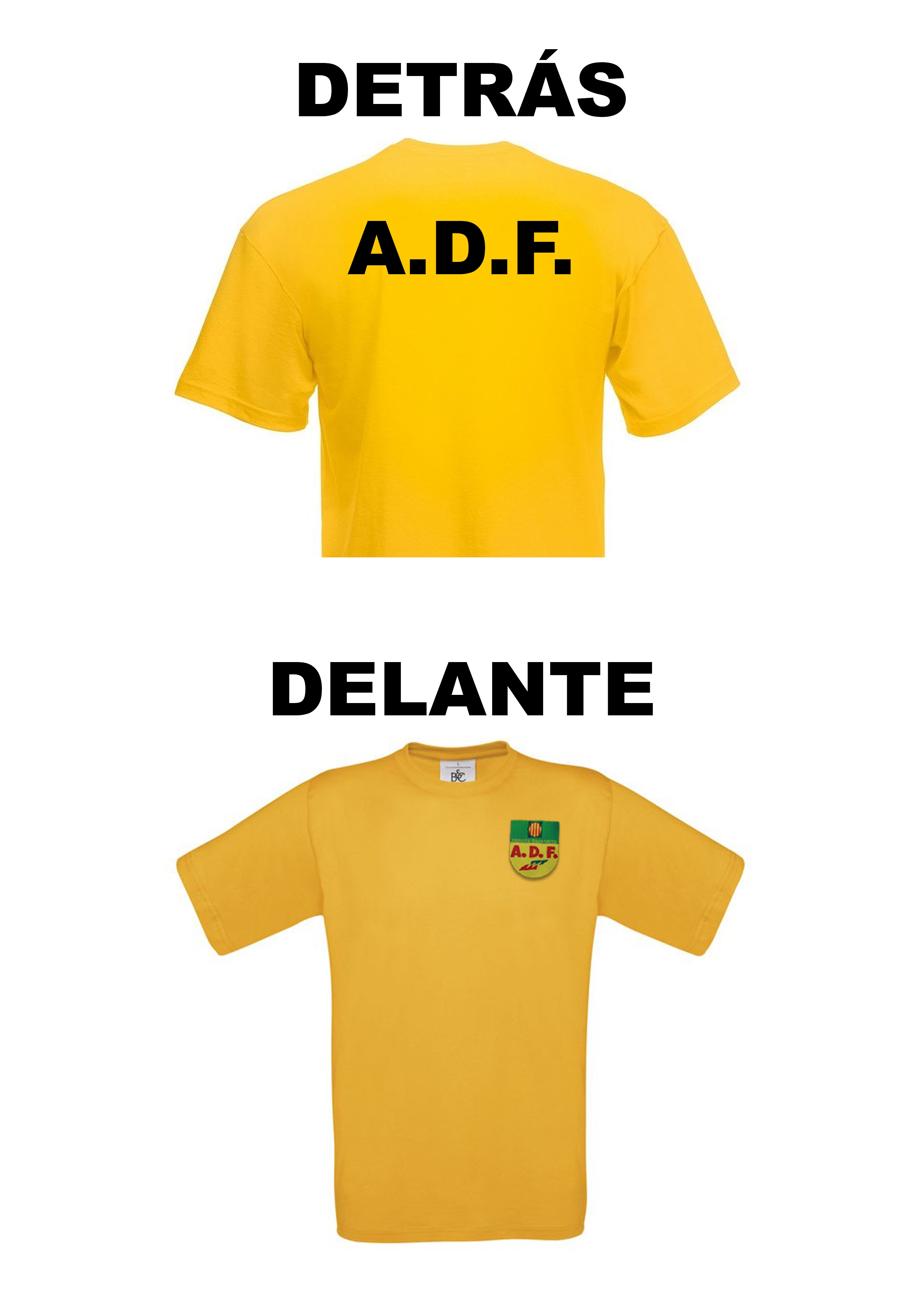 Camiseta forestal para las A.D.F 2