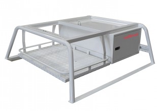Tool carrier structure for pick-up kits